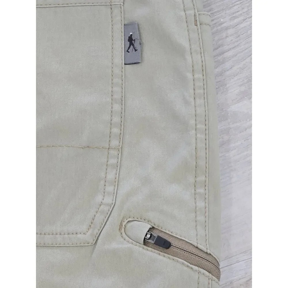 Royal Robbins Active Traveler Stretch Pants Men's 32x30 Khaki Tan Hiking Outdoor